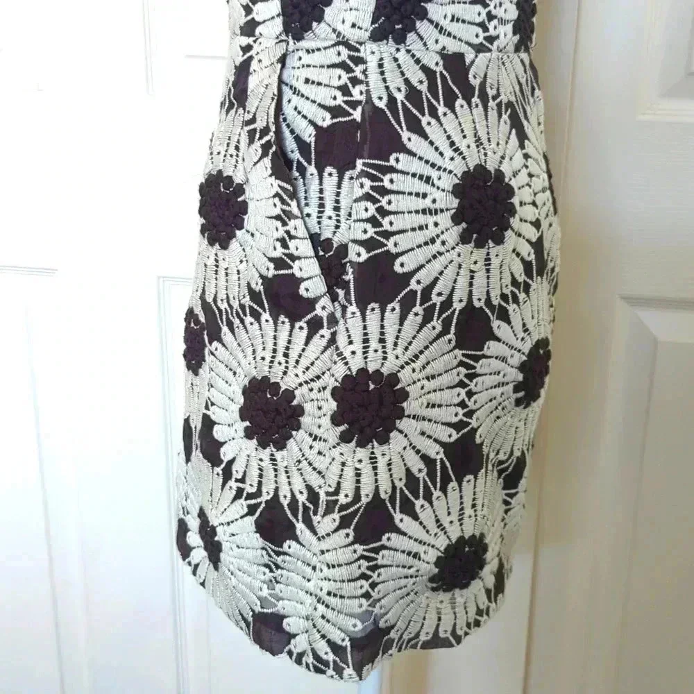 Kate Spade Embroidered Flower Dress